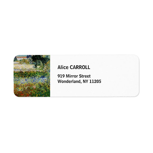 Vincent van Gogh - Blühender Garten (Vorne)