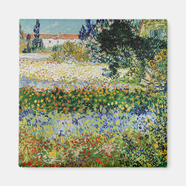 Vincent van Gogh - Blühender Garten Magnet