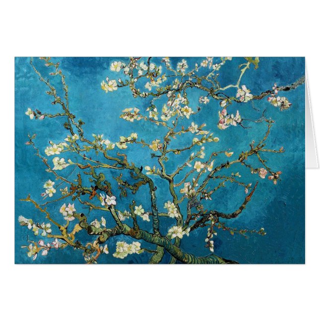 Vincent van Gogh, blühender Mandelbaum (Vorderseite (Horizontal))