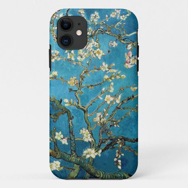 Vincent van Gogh, blühender Mandelbaum Case-Mate iPhone Hülle (Rückseite)