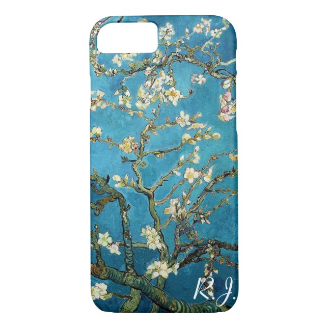Vincent van Gogh, blühender Mandelbaum Case-Mate iPhone Hülle (Rückseite)