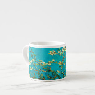 Vincent Van Gogh Blühender Mandelbaum Florale Kuns Espressotasse