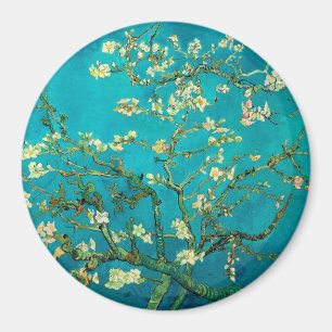 Vincent Van Gogh Blühender Mandelbaum Florale Kuns Magnet