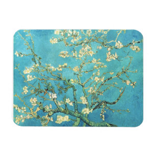 Vincent van Gogh Blühender Mandelbaum Magnet
