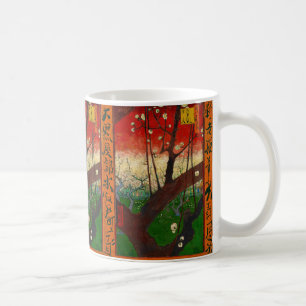 Vincent van Gogh - Blühender Pflaumenbaumgarten Kaffeetasse