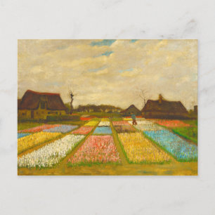 Vincent van Gogh Blume Beds in Holland Postkarte