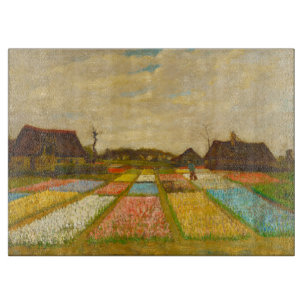 Vincent van Gogh Blume Beds in Holland Schneidebrett