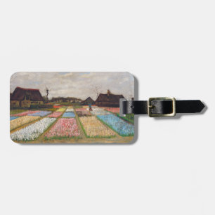 Vincent van Gogh - Blumenbeete in Holland Gepäckanhänger