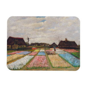 Vincent van Gogh - Blumenbeete in Holland Magnet