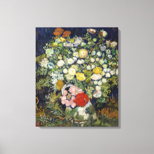 Vincent van Gogh - Blumenstrauß in einer Vase Leinwanddruck