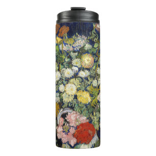 Vincent van Gogh - Blumenstrauß in einer Vase Thermosbecher