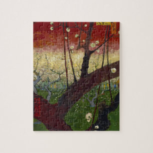Vincent Van Gogh Blüten tragender Pflaumenbaum Kun