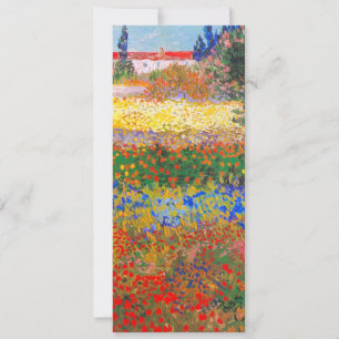 Vincent Van Gogh Blütengarten Einladung
