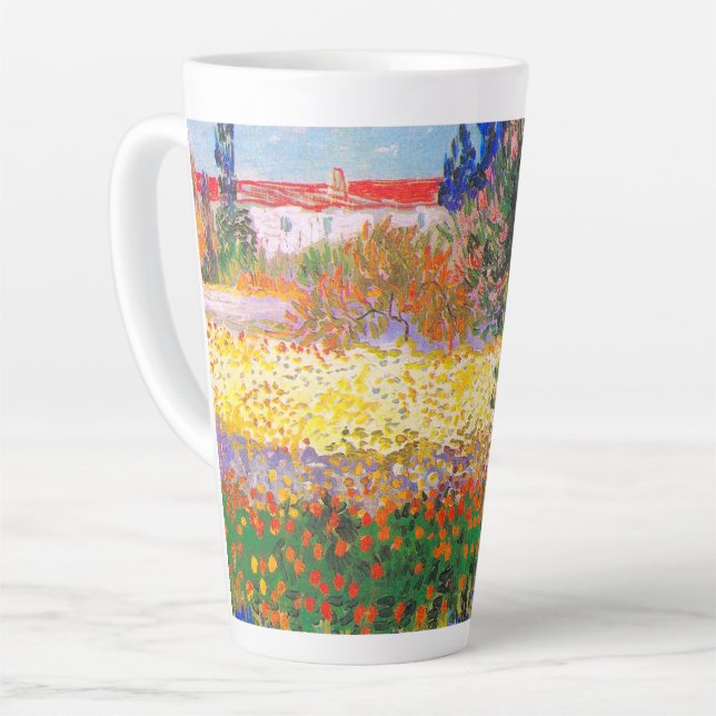 Vincent Van Gogh Blütengarten Milchtasse (Linke Ecke)