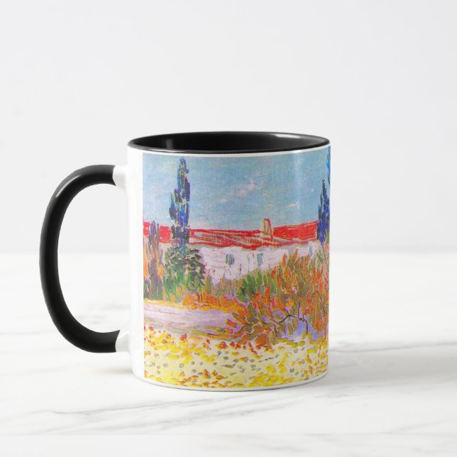 Vincent Van Gogh Blütengarten Tasse (Links)