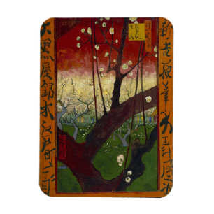 Vincent Van Gogh - Blütenpflanze Tree Magnet