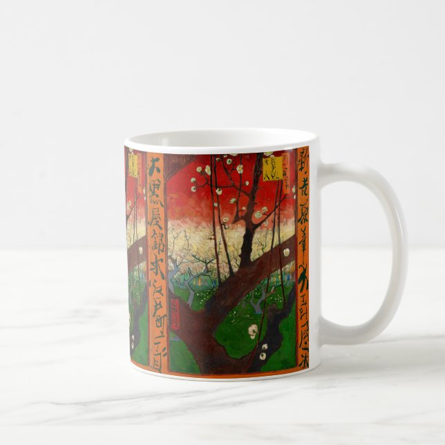 Vincent van Gogh - Blütenpflanzenbaum Kaffeetasse (Rechts)
