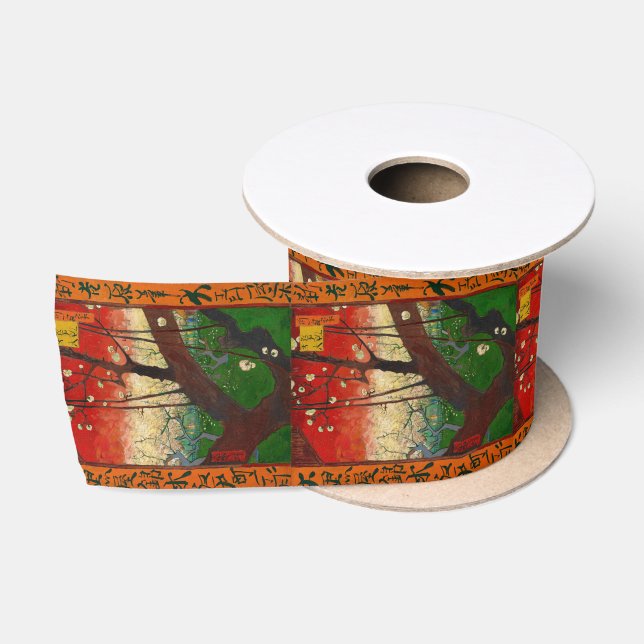 Vincent van Gogh - Blütenpflanzenbaum Satinband (Spule)