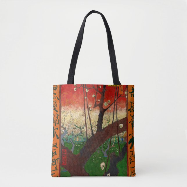 Vincent van Gogh - Blütenpflanzenbaum Tasche (Vorderseite)