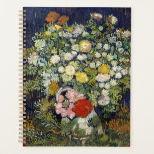 Vincent van Gogh - Bouquet der Blume in einer Vase Planer