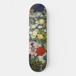 Vincent van Gogh - Bouquet der Blume in einer Vase Skateboard