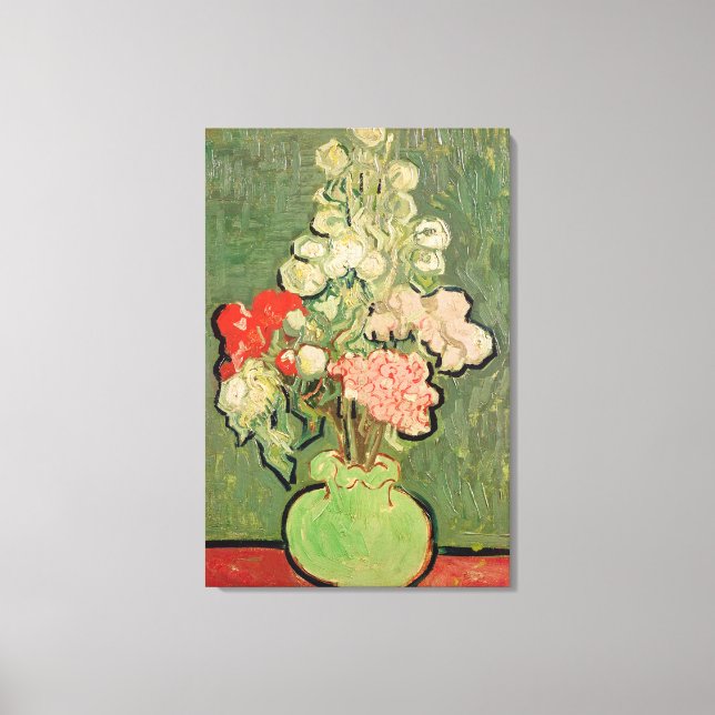 Vincent van Gogh | Bouquet von Blume, 1890 Leinwanddruck (Vorderseite)
