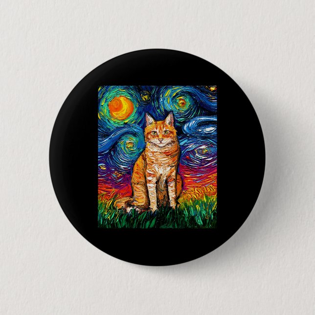 Vincent Van Gogh Button (Vorderseite)