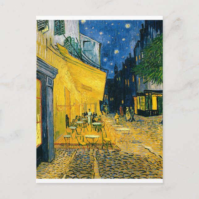 Vincent van Gogh | Cafe Terrace, Place du Forum Postkarte (Vorderseite)