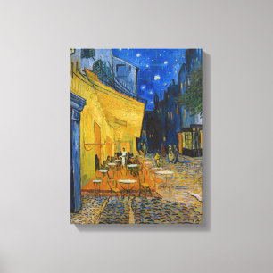 Vincent van Gogh - Café Terrasse am Abend Leinwanddruck
