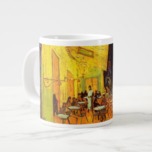 Vincent Van Gogh Café-Terrasse bei Nacht Fine Art Jumbo-Tasse