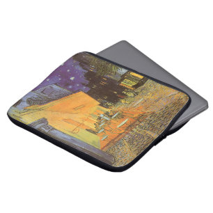 Vincent van Gogh - Café-Terrasse bei Nacht Laptopschutzhülle