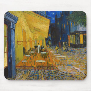 Vincent van Gogh - Café-Terrasse bei Nacht Mousepad