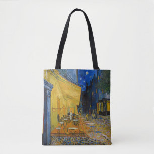 Vincent van Gogh - Café-Terrasse bei Nacht Tasche