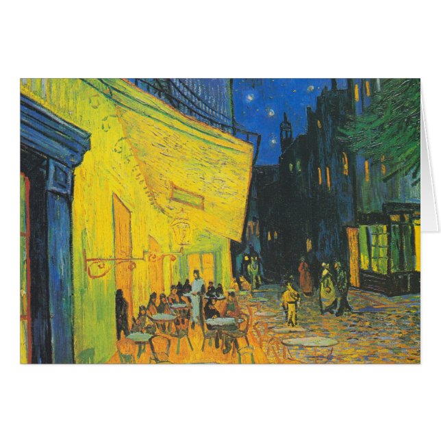 Vincent Van Gogh Café Terrasse en soirée (Devant horizontal)