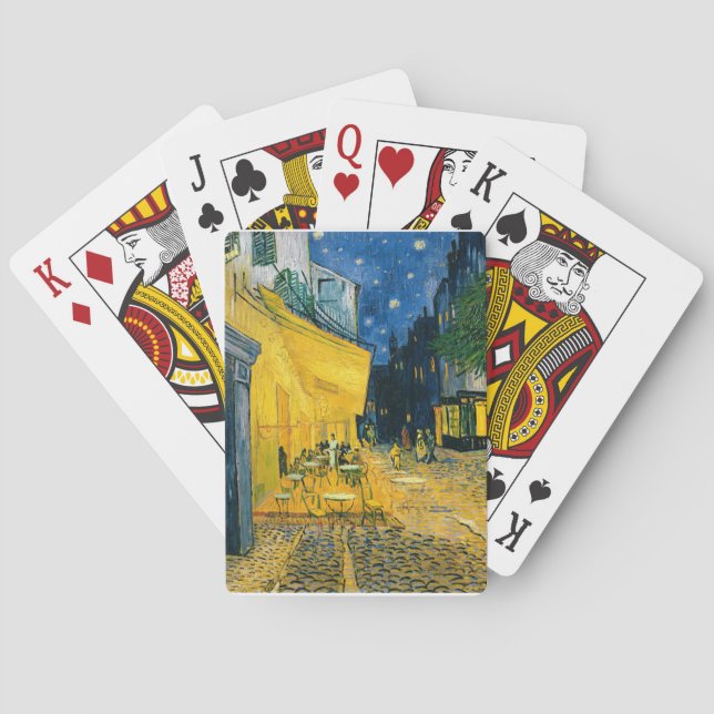 Vincent van Gogh | Cafe Terrasse, Place du Forum Spielkarten (Rückseite)