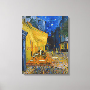 Vincent van Gogh - Caféterrasse bei Nacht Leinwanddruck