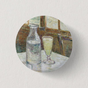 Vincent Van Gogh Cafétisch mit Absinth Button