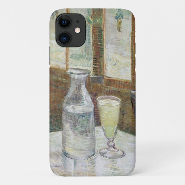Vincent Van Gogh Cafétisch mit Absinth Case-Mate iPhone Hülle (Rückseite)