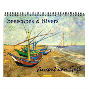 Vincent van Gogh Calendrier des paysages marins et
