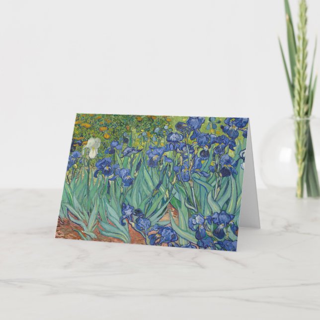 Vincent Van Gogh - Carte de voeux pour la peinture (Devant)