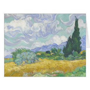 Vincent Van Gogh, Champ de blé avec cyprès