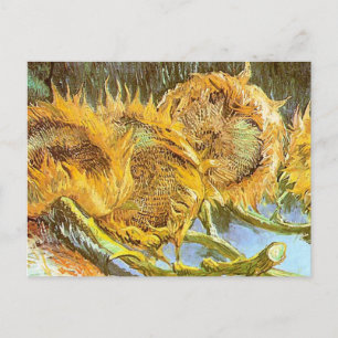 Vincent Van Gogh - Cut Sunfloes GC Postkarte
