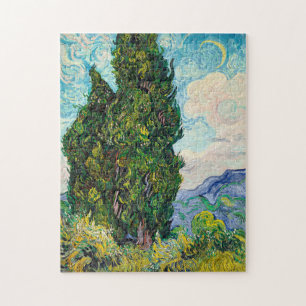 Vincent Van Gogh Cypresses Kunstmuseum