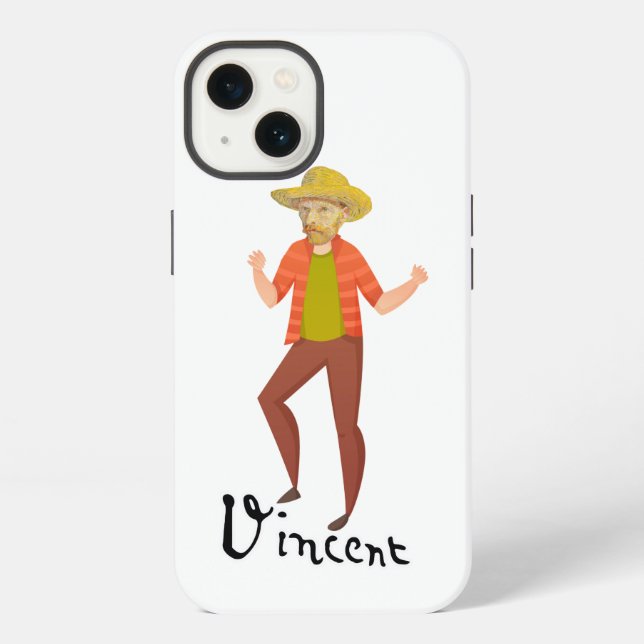 Vincent Van Gogh Dancing iPhone Hülle (Rückseite)