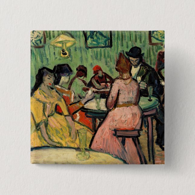 Vincent van Gogh - Das Bordell Button (Vorderseite)