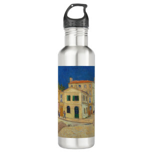Vincent van Gogh - Das Gelbe Haus / Die Straße Edelstahlflasche