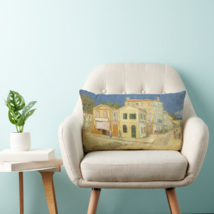 Vincent van Gogh - Das gelbe Haus (Die Straße) Lendenkissen