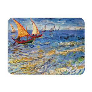 Vincent Van Gogh - Das Meer bei Saintes Maries Magnet