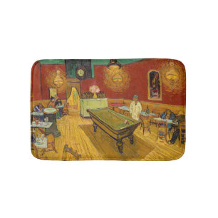 Vincent van Gogh - Das Nachtcafé Badematte