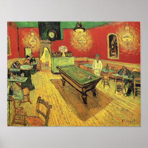 Vincent Van Gogh - Das Nachtcafé Fine Art Poster